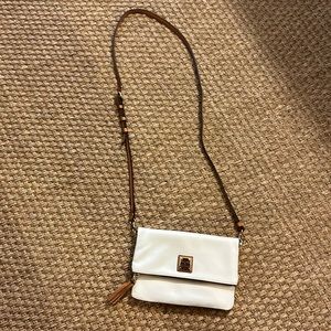 Dooney & Bourke Foldover Zip Crossbody Small Purse Bag